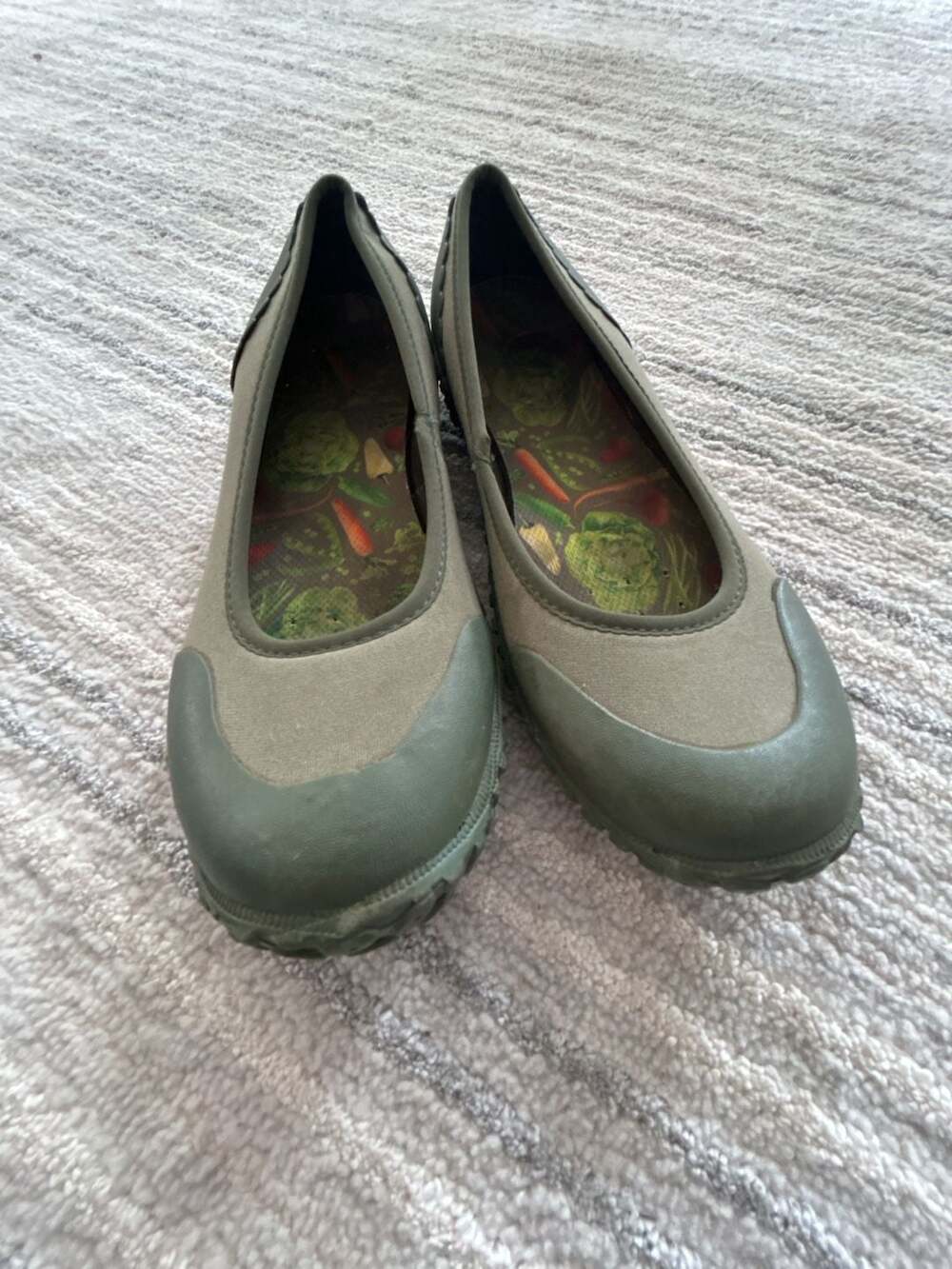 The Original Muck Boot Company Women's Flats Olive Green Size 8 - Picture 2 of 6
